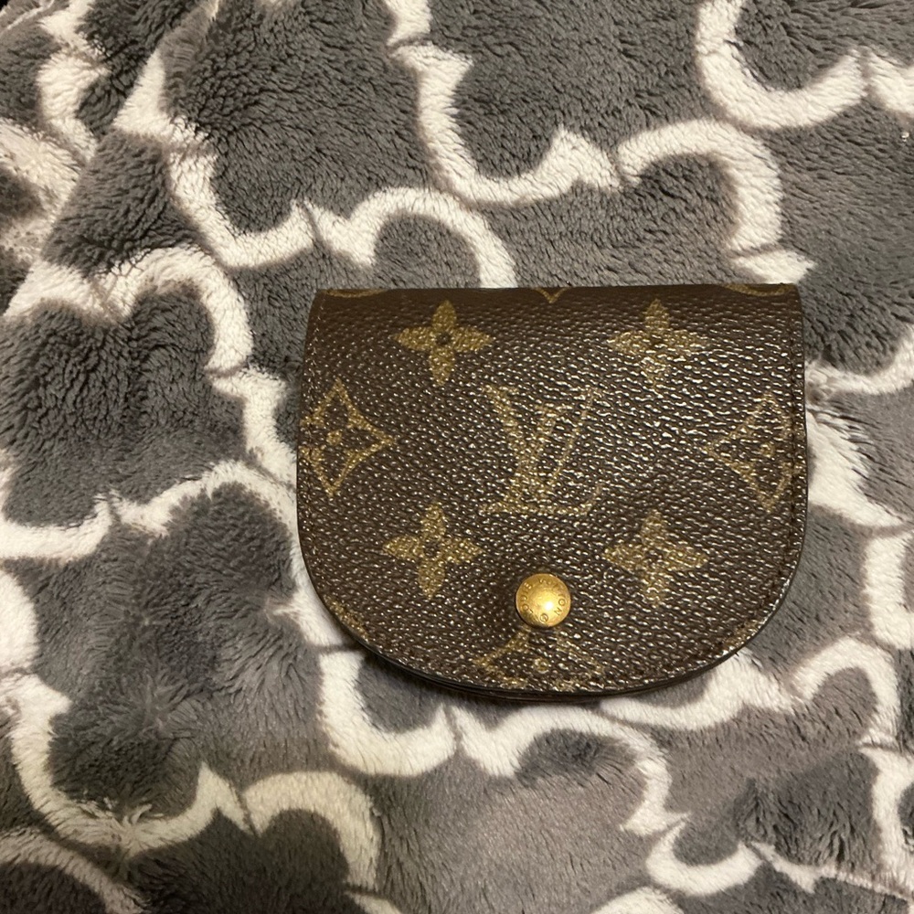 Louis Vuitton Monogram Brown Coin Pouch